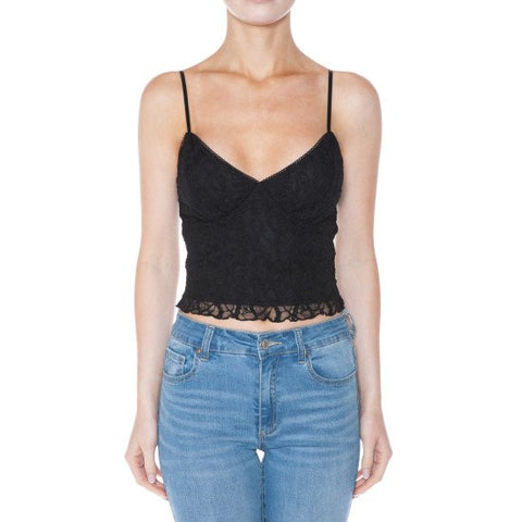 V-Neck Lace Cami 75858
