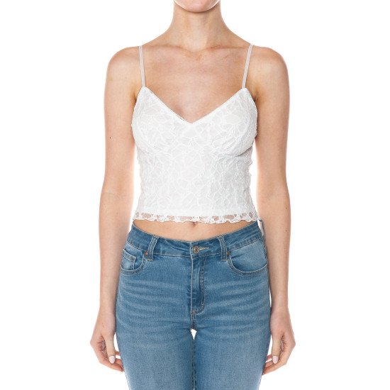 V-Neck Lace Cami 75858