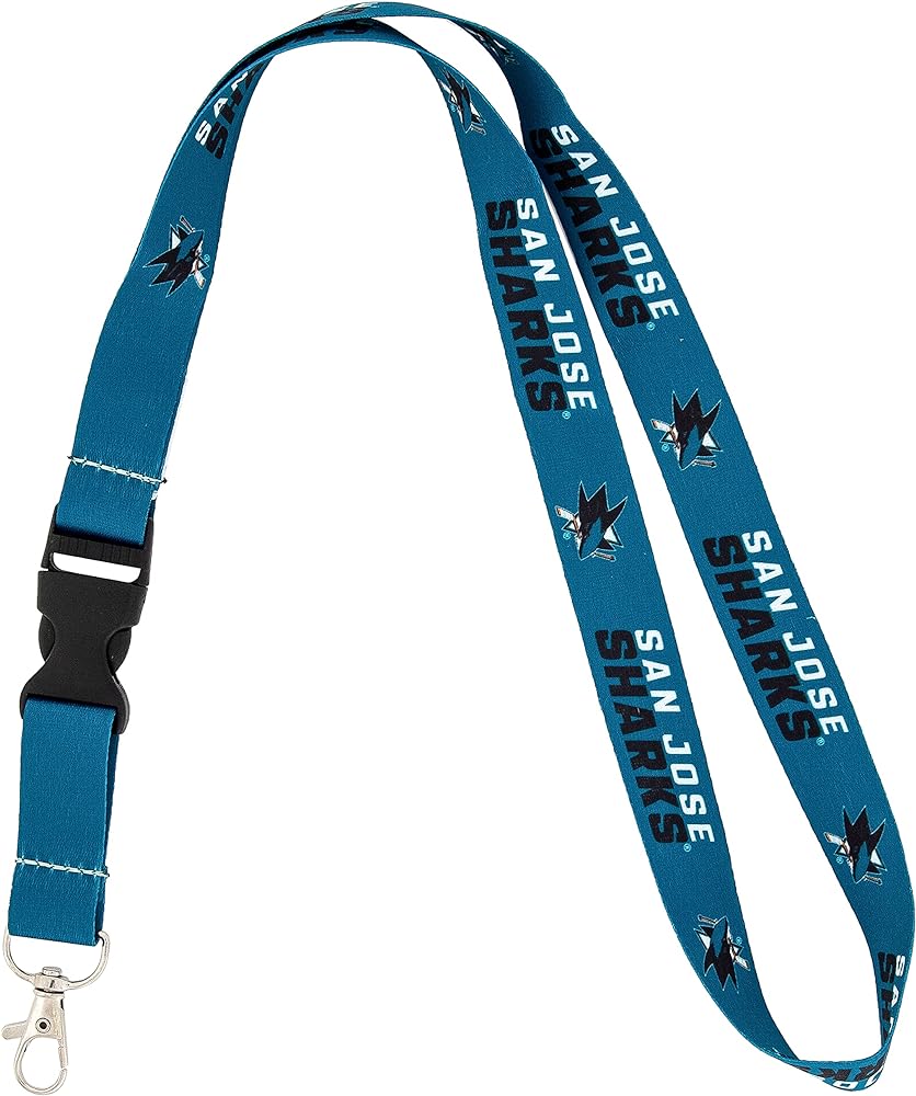 SJ Sharks Long Lanyard