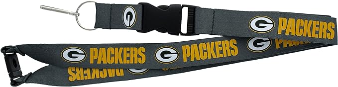 Green Bay Packers Long Lanyard Key Ring