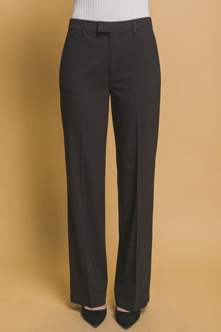 Straight Leg Classic Pants 6955