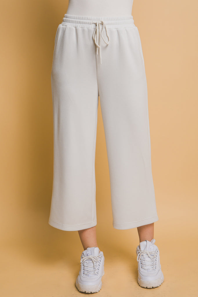 Wide Leg Capri Pants 6990 (FINAL SALE )