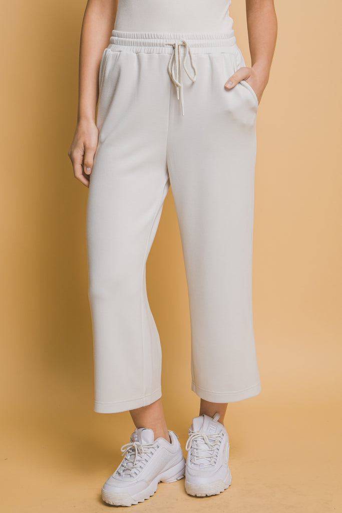 Wide Leg Capri Pants 6990 (FINAL SALE )