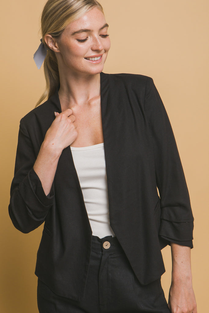 Open Front Blazer 80310