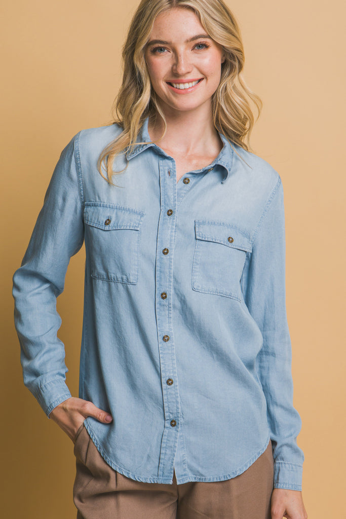 Long Sleeve Button Up 2354