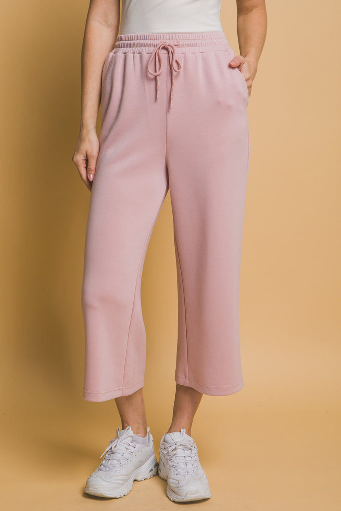 Wide Leg Capri Pants 6990 (FINAL SALE )