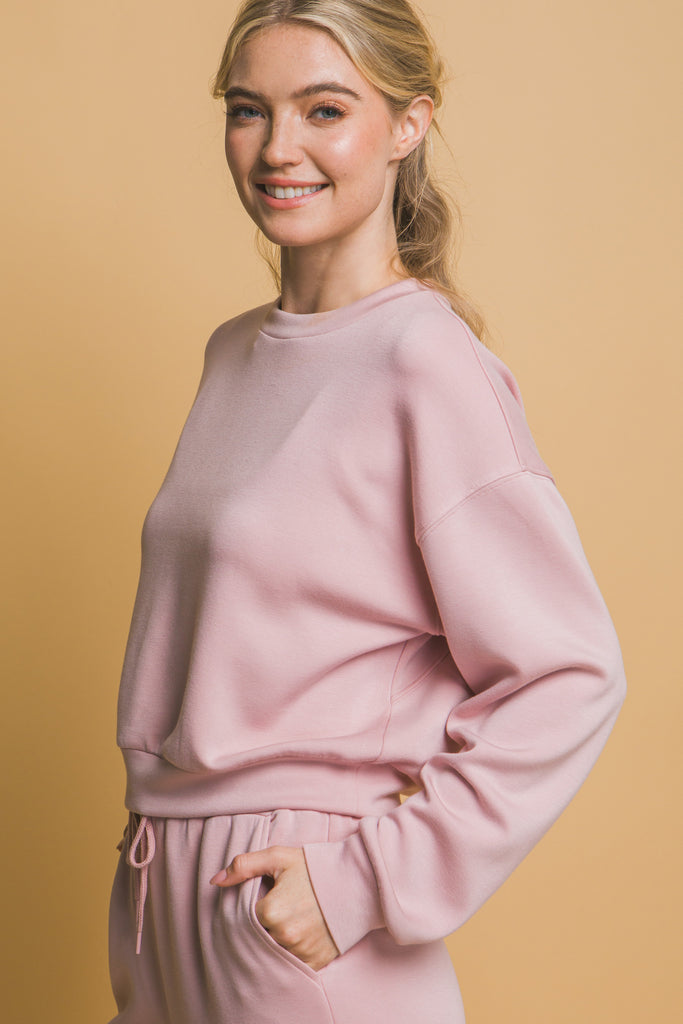 Long Sleeve Crew Neck Sweater 10334