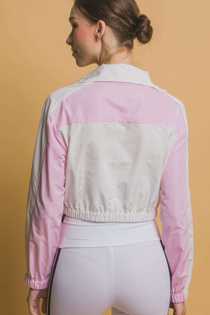 Cropped Windbreaker Jacket 80347