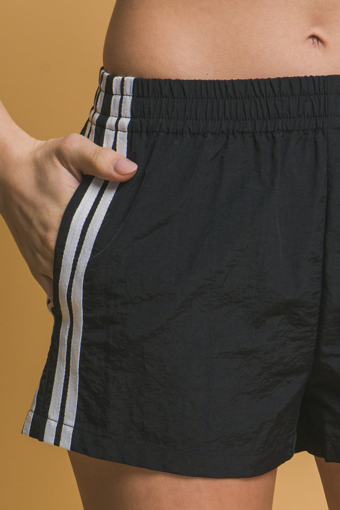 Side Stripe Nylon Active Shorts 60056 ( FINAL SALE )