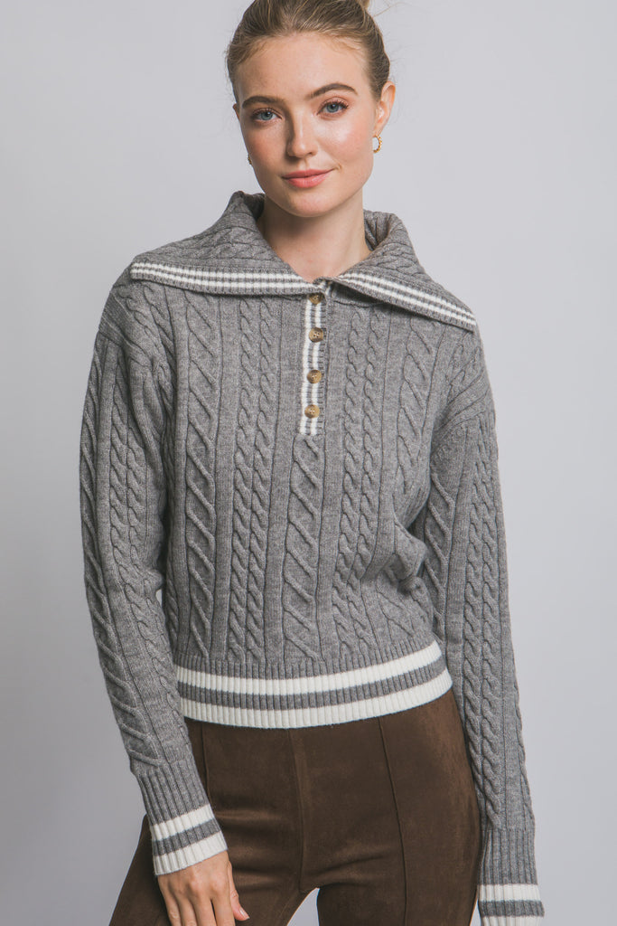 Sailor Long Sleeve Sweater 90304