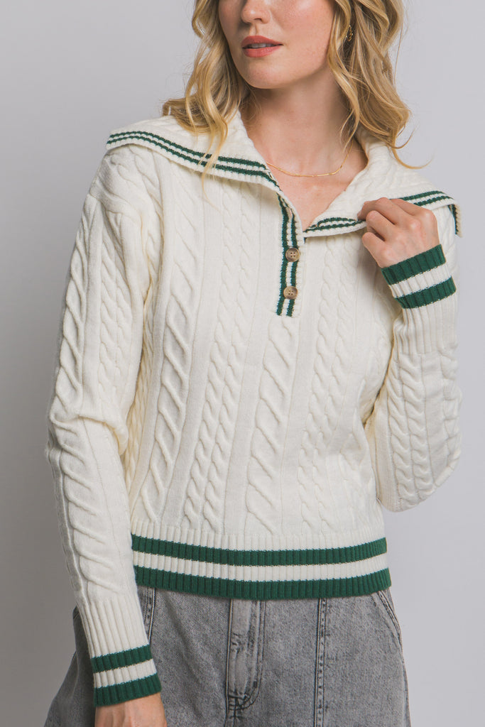 Sailor Long Sleeve Sweater 90304