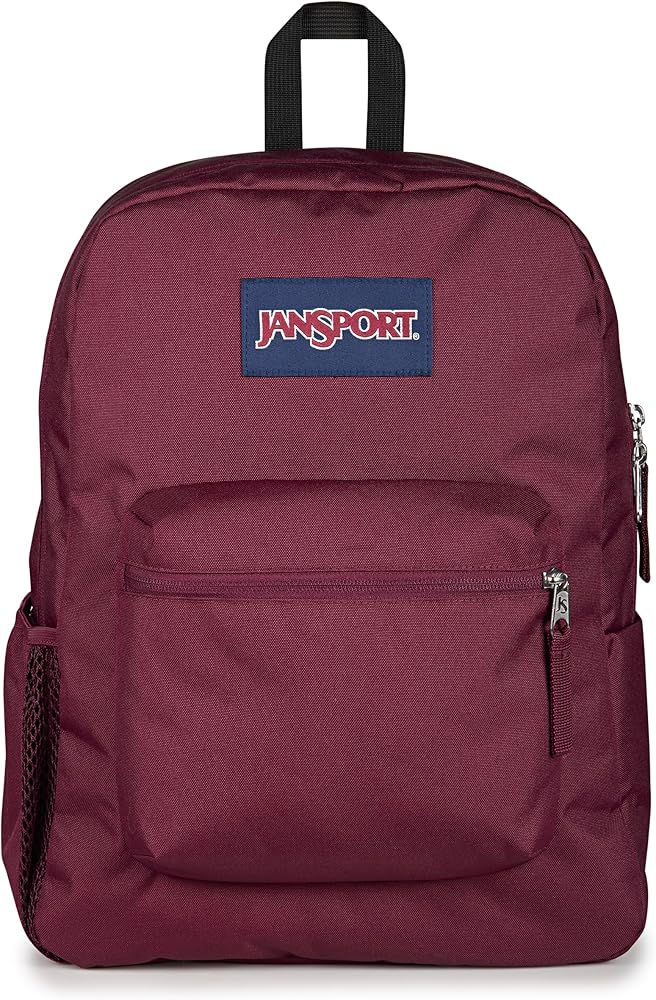 JanSport Backpack Cross Town Plus Cherry Lacquer