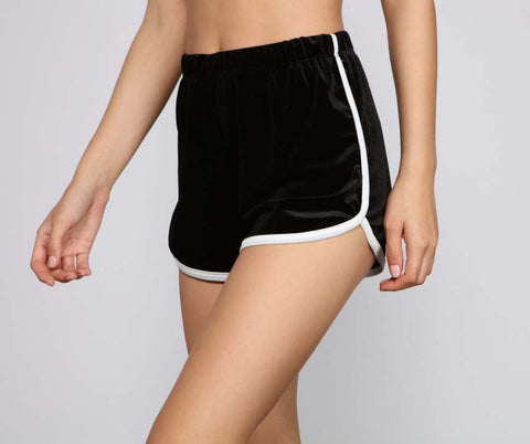 Velvet Shorts Bozzolo 52313