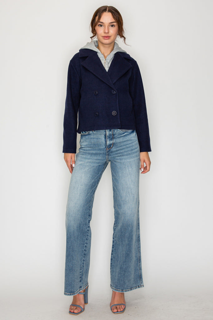 Hooded Blazer Jacket 99612