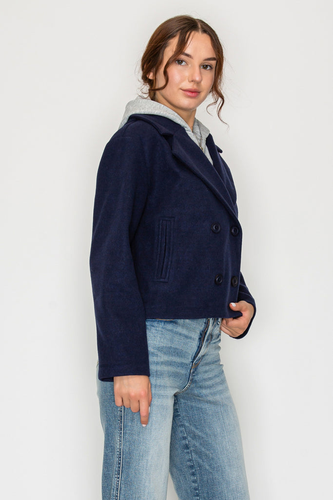 Hooded Blazer Jacket 99612