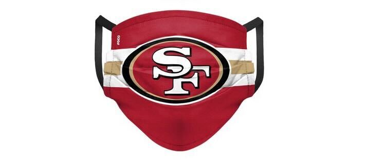 SF 49ers Face Cover