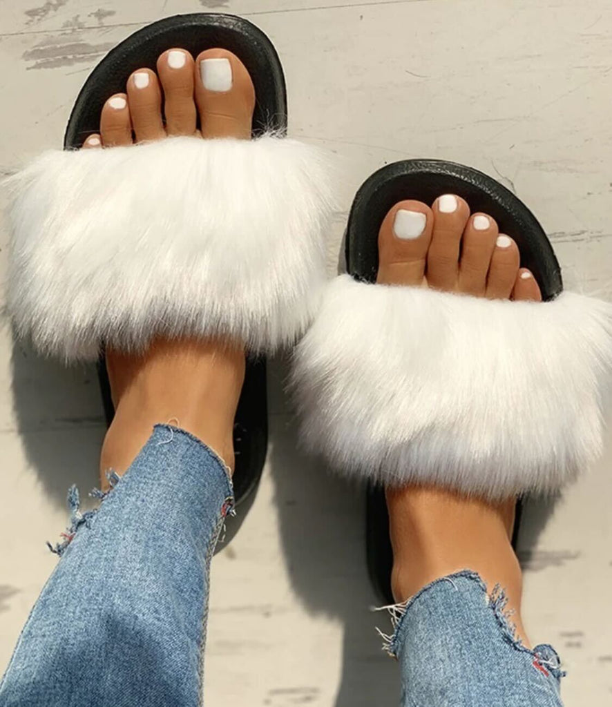 Prima Furry Sandals
