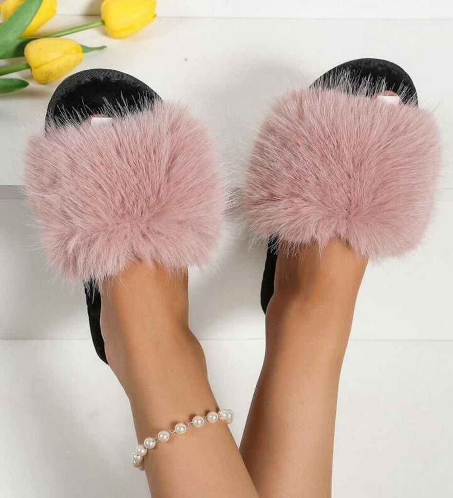Prima Furry Sandals