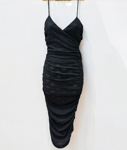 Ribbed Pattern Detail Dress 1555 ( FINAL SALE )