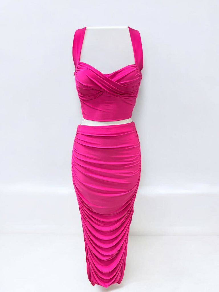 Ruched 2PC Set 16682