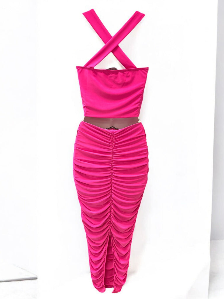 Ruched 2PC Set 16682