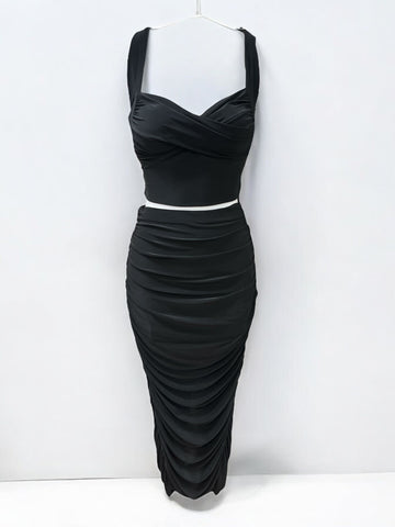 Ruched 2PC Set 16682