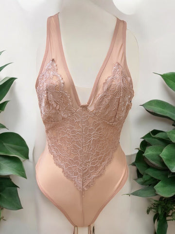 Low V-Neck Bodysuit 12101