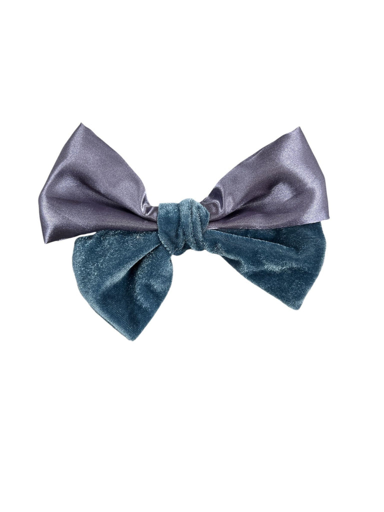 Velvet & Satin Hair Bow
