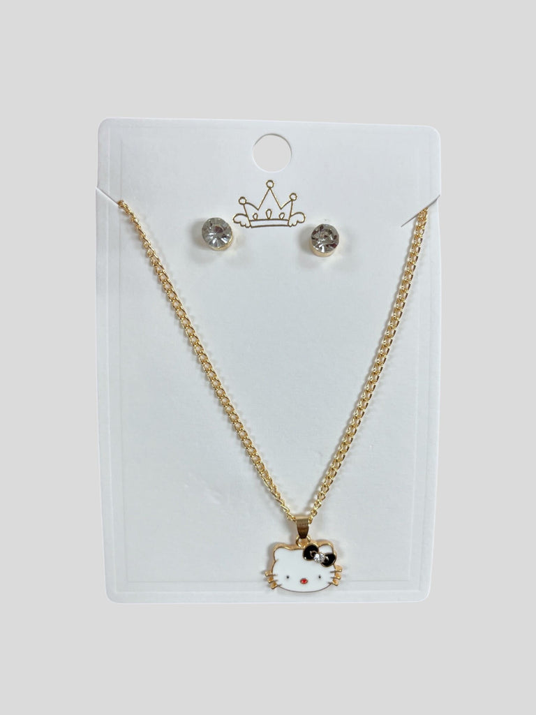 Hello Kitty Necklace 3PC Set