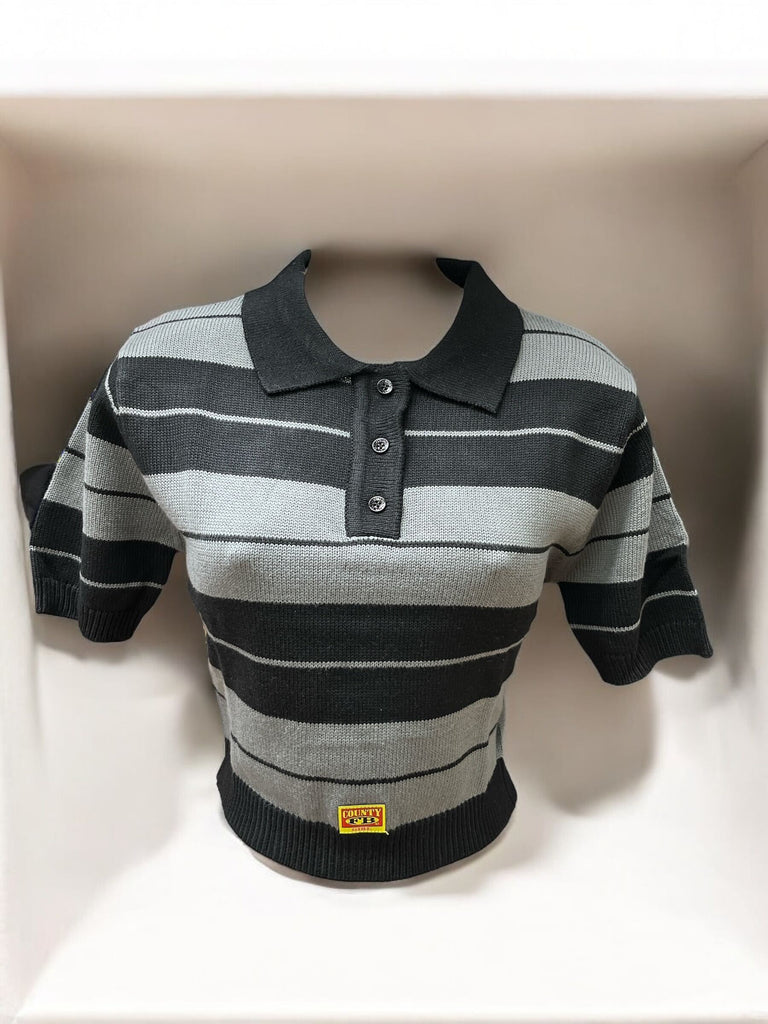 Charlie Brown Crop Polo Top