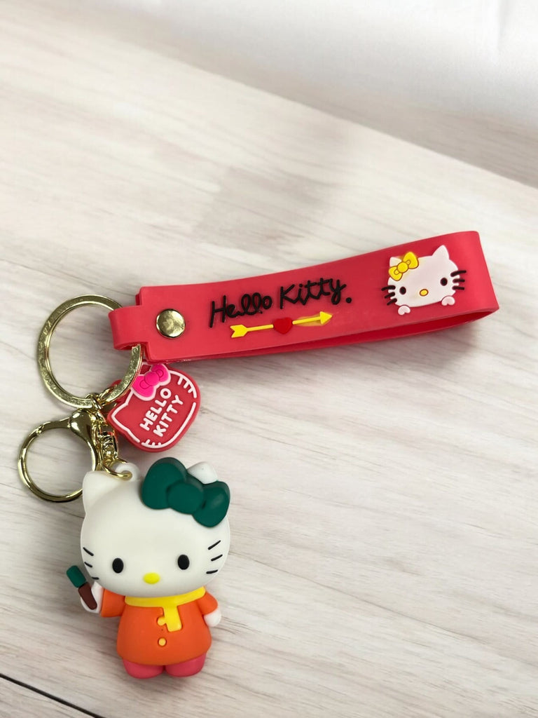 Hello Kitty In Disguise Keychain