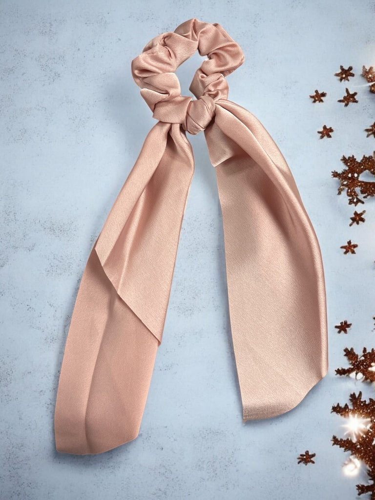 Large Ribbon Hair Scrunchie