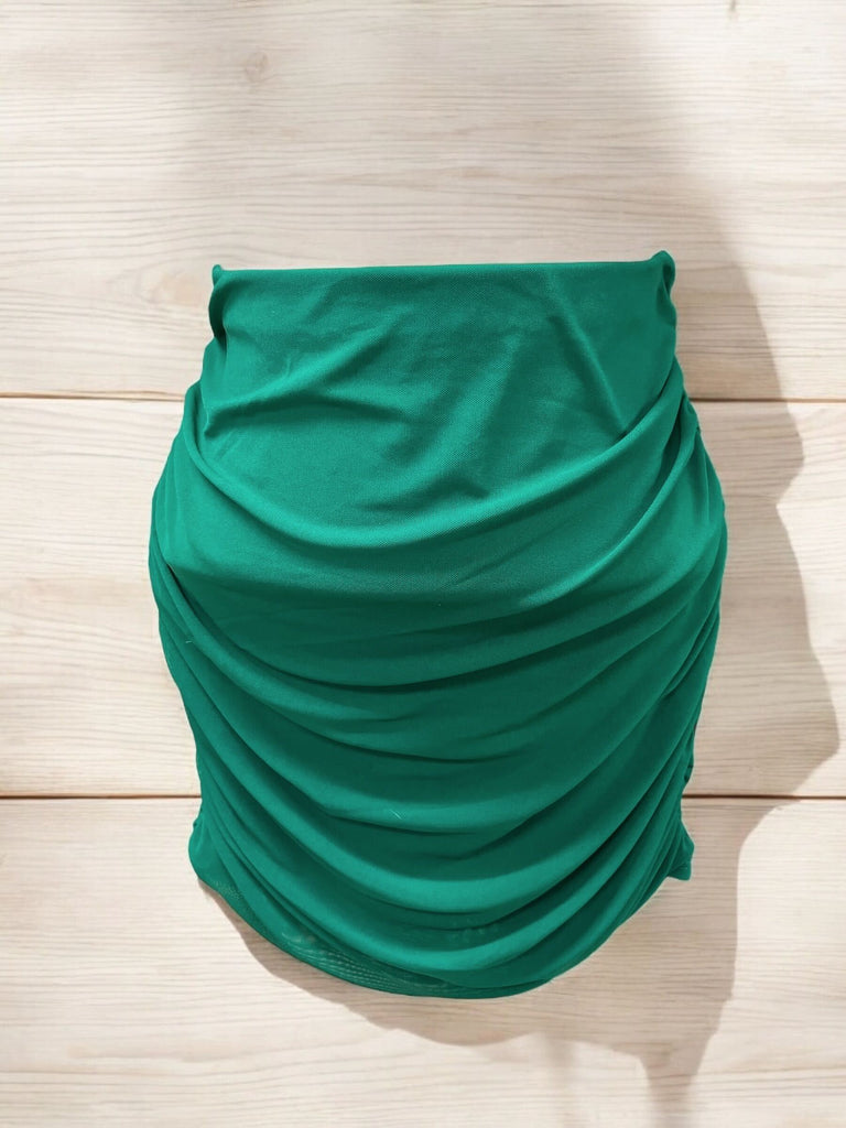 Ruched Mini Skirt Bozzolo 17274