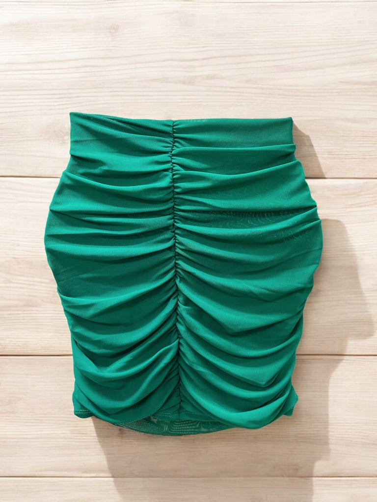 Ruched Mini Skirt Bozzolo 17274