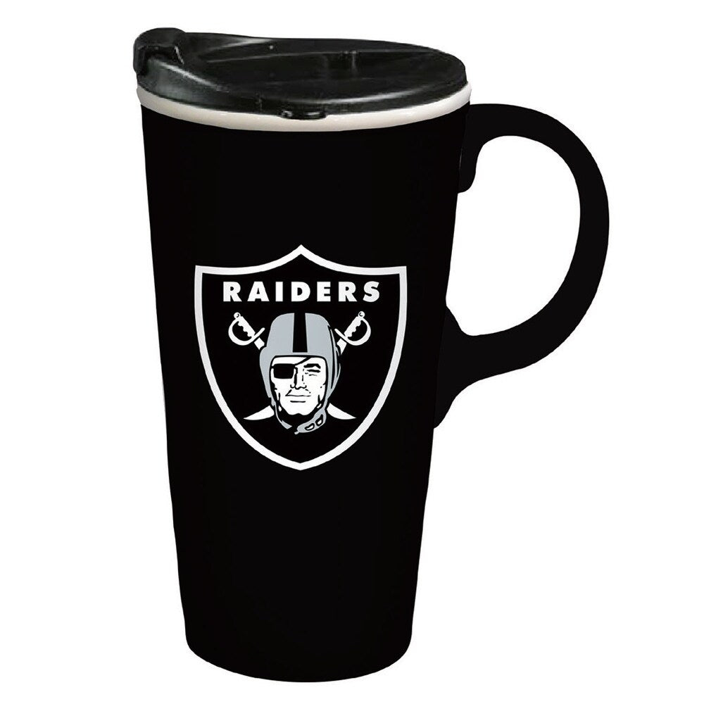 LV Raiders Ceramic Travel Mug