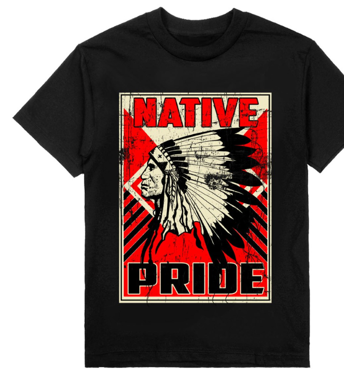Chiefin Native Pride Tee