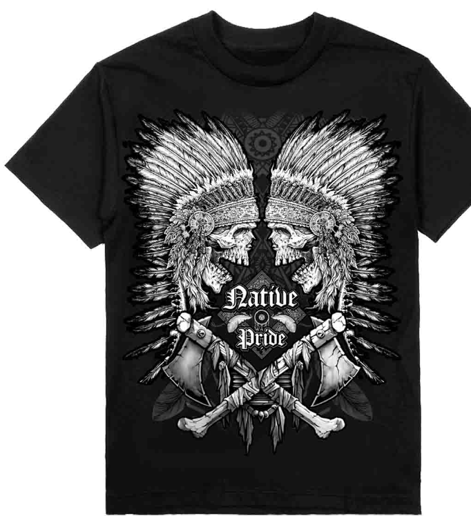Double Skull Native Pride Tee