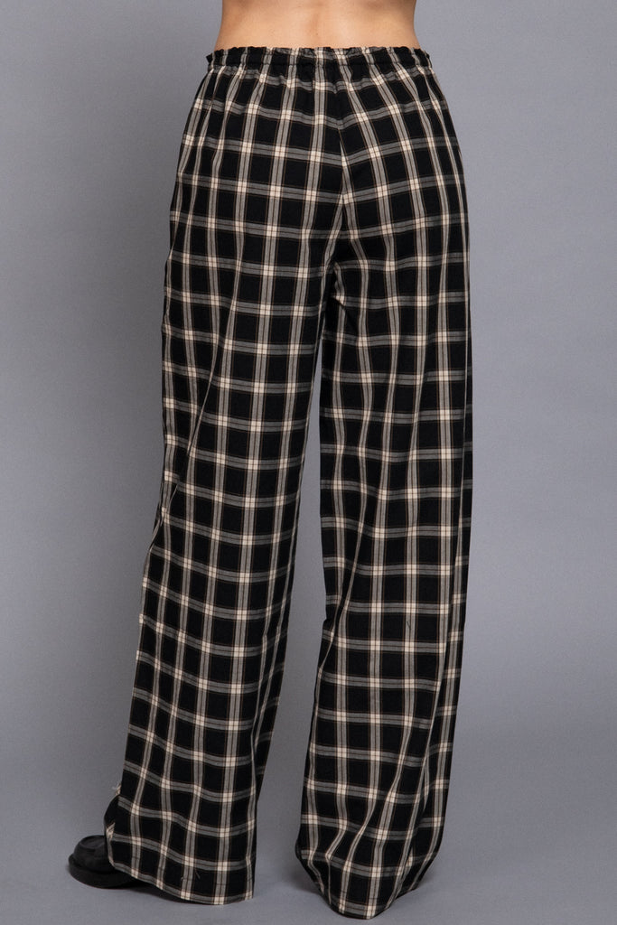 Plaid Woven Pants 14570