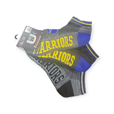 GS Warriors Low Cut Socks 3PK