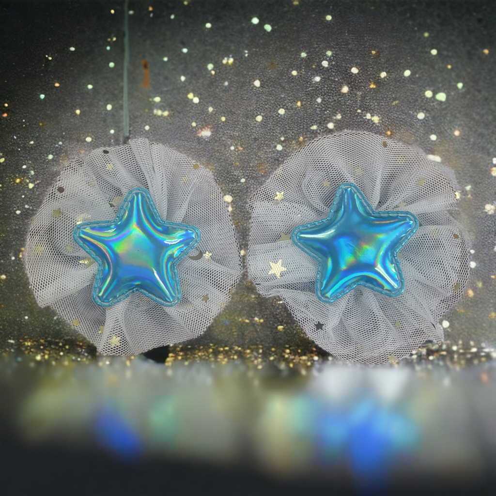 Star Shape Hair Bows