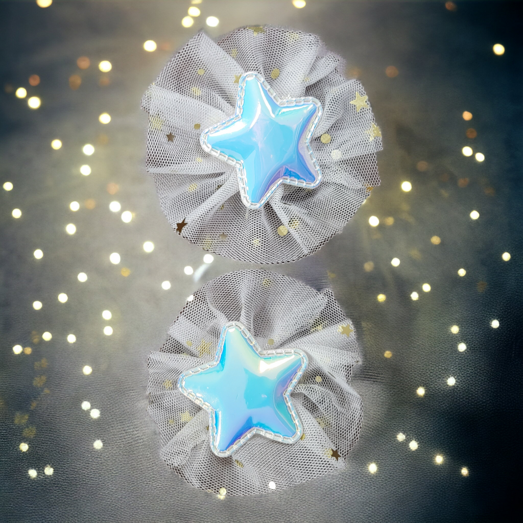 Star Shape Hair Bows