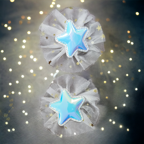 Star Shape Hair Bows