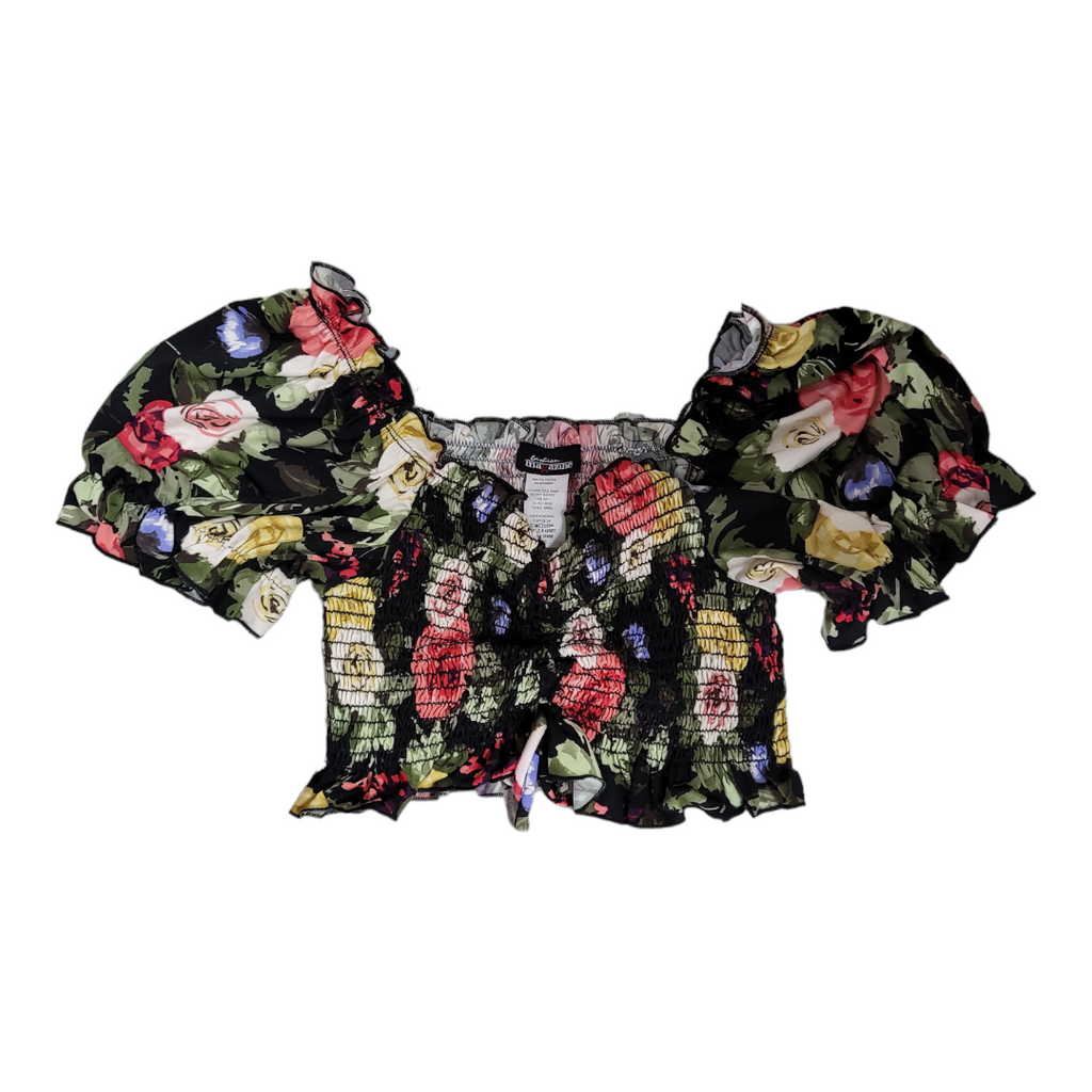 Floral Smocked Top FM 4098