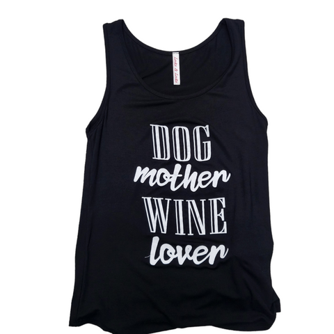 Dog Mother Wine Lover 002 Top