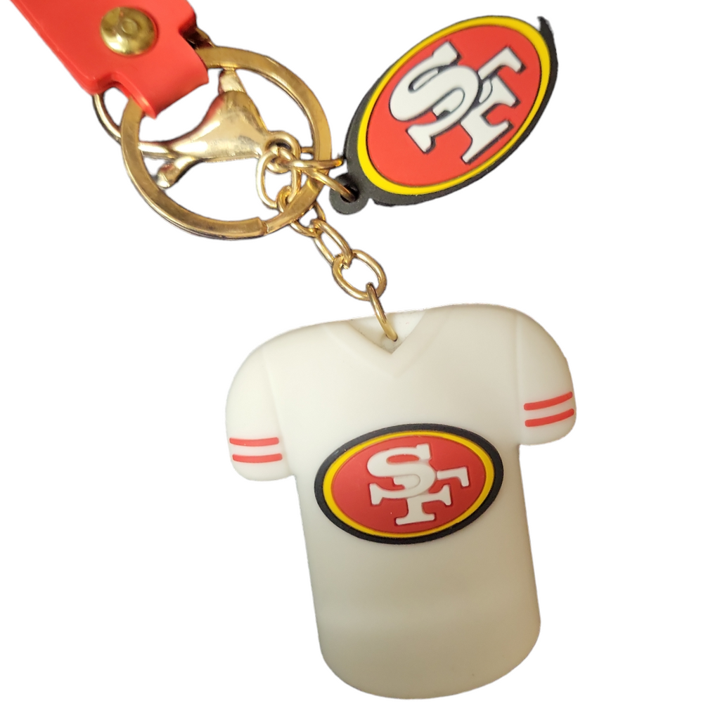 SF 49ers Jersey Keychain