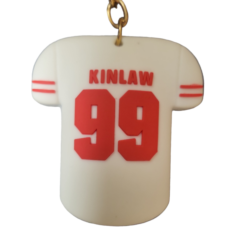 SF 49ers Jersey Keychain