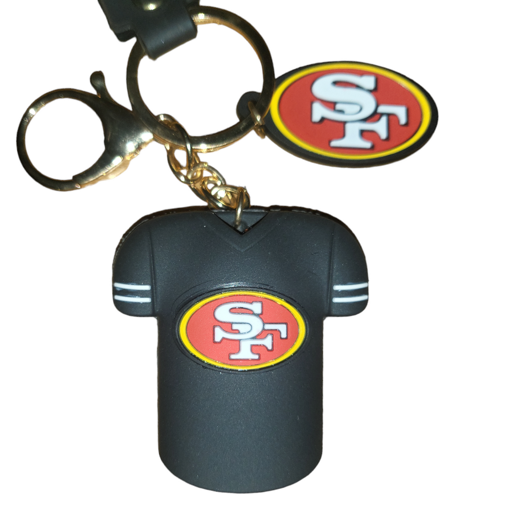 SF 49ers Jersey Keychain