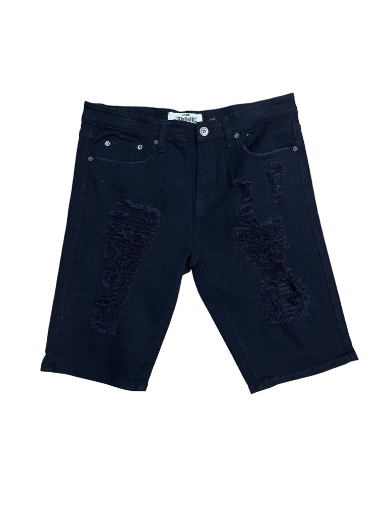 12AM Nations Distressed Shorts ( FINAL SALE )