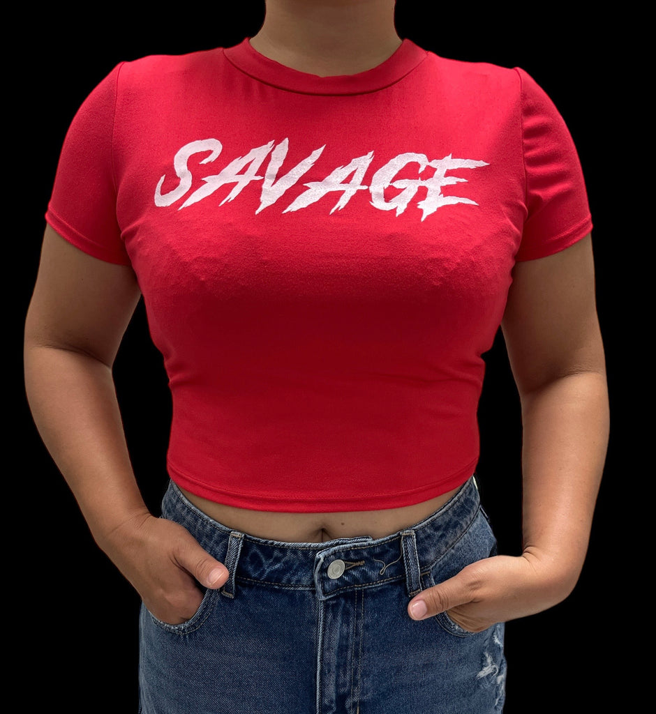 Savage Crop Top ( FINAL SALE )