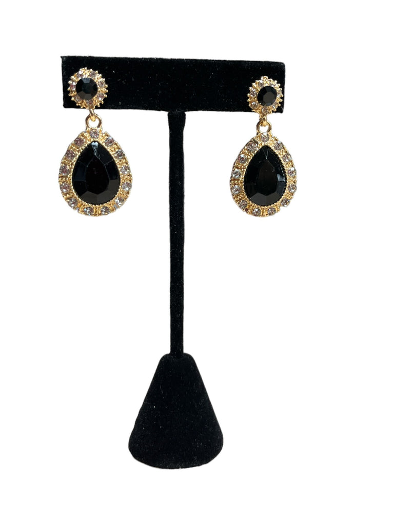 Teardrop Rhinestone Earrings